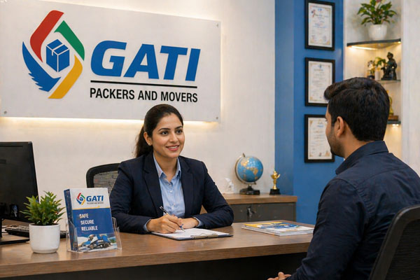 Gati Packers and Movers team handling household goods professionally in Mumbai